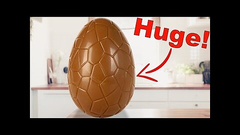 How To Make a Giant Chocolate Easter Egg