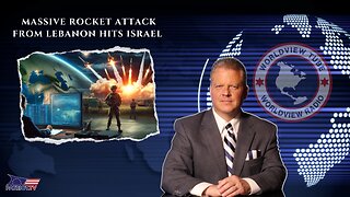 Live From Israel as Massive Rocket Attack from Lebanon Hits Israel as They Prepare for Massive War with Hezbollah