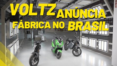 FÁBRICA DA VOLTZ é anunciada e a produção começa a ser feita no BRASIL