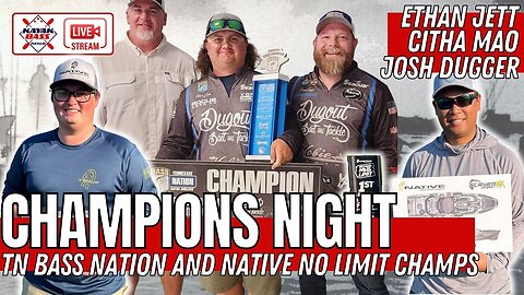 BASS Nation Kayak TN State Champ and Native No Limit Columbia River Winners