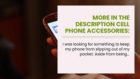 More In The Description Cell Phone Accessories: Don't Lose Your Phone, Wallet, Tablet, or Keys...