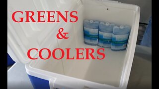 How We Pack Greens In Coolers