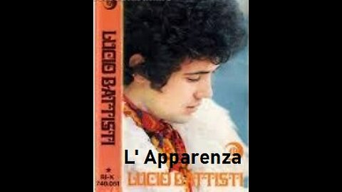 LUCIO BATTISTI -L'Apparenza 1988- 13°Album (full album)