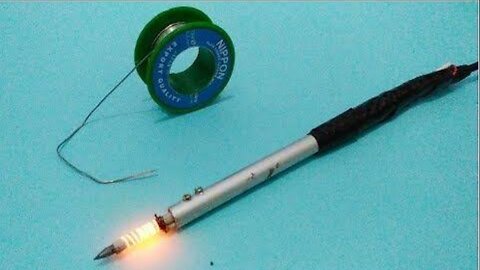 Cara Membuat Solder sendiri Dari bahan sederhana