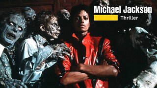 Clip of "Thriller" by Michael Jackson.