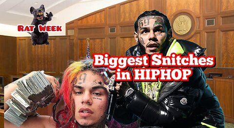 6ix9ine Biggest Snitch in HIPHOP