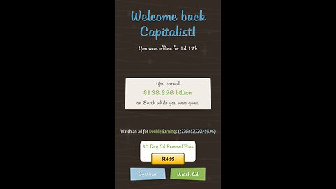 Adventure Capitalist - Earth Adventure - 8 Angels Tweak and Grind (Part 2) - January 2024