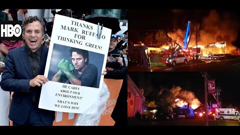 HBO & Environmentalist MARK RUFFALO Is Being SUED Over An On-Set FIRE Near A Neighborhood