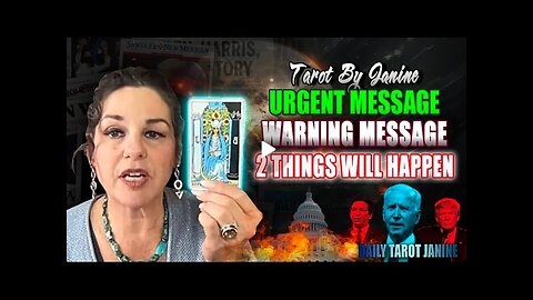 Tarot By Janine PROPHETIC WORD 🦚[ SHOCKING VISION ] - URGENT MESSAGE 2 THINGS WILL HAPPEN