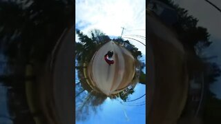 360 camera skateboarding trick