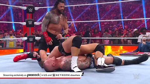 Roman Reigns vs Randy Orton WWE royal rumble match 2024