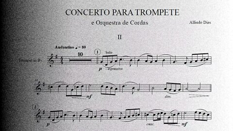 Concerto para Trompete de Alfredo Dias 2o. Movimento - por Heinz Karl Schwebel