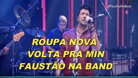 Roupa Nova canta "Volta Pra Mim" Faustão Na Band | FAUSTÃO NA BAND