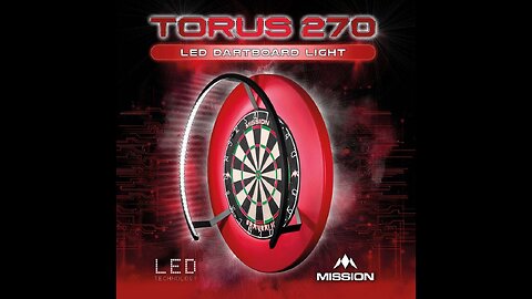 Torus 270 Dart Board Light