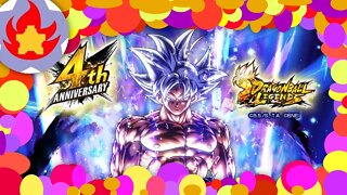 4th Anniversary Co-op Raid Battles with MUI Goku | Dragon Ball Legends