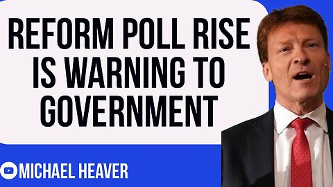 Reform Party Poll Rise Delivers Big WARNING To Boris