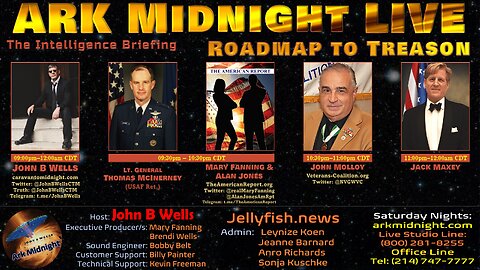 The Intelligence Briefing / Roadmap to Treason - John B Wells LIVE