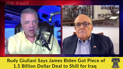 Rudy Giuliani Says James Biden Got Piece of 1.5 Billion Dollar Deal to Shill for Iraq