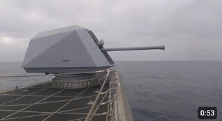 Littoral Combat Ship Live Fire with 57MM Naval Gun System