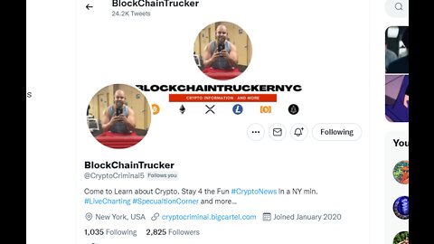 Exclusive Block Chain Trucker Interview____ 5/27/2022