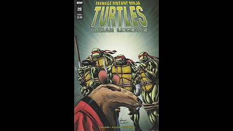 Teenage Mutant Ninja Turtles: Urban Legends -- Issue 26 (2018, IDW) Review