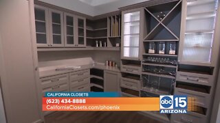 They do more than just closets! Wait until you see the elegant ways California Closets can help you organize