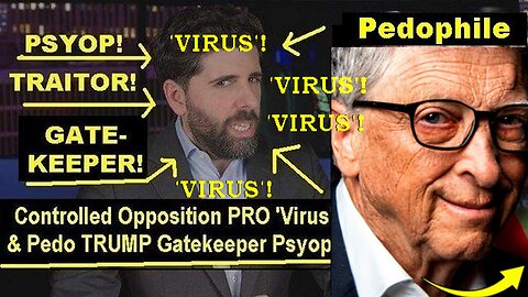 Controlled Opp PRO 'Virus' & Pedo TRUMP Gatekeeper Psyop 'The People's Voice' in Plain Sight!