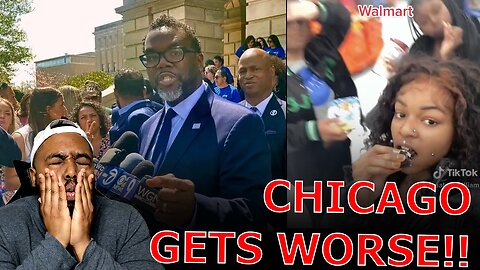 WOKE Chicago Mayor Brandon Johnson DEMANDS Media To SHUT UP About Violence In Response To Shootings!