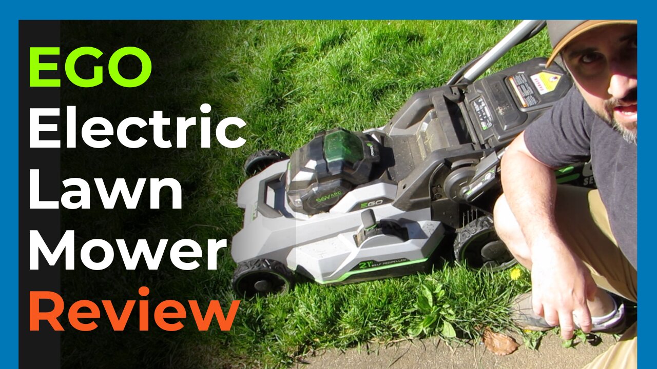 How To Use EGO Electric Lawn Mower With Review The Best Electric Lawn