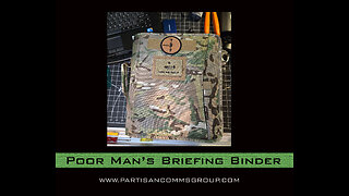 E40: Poor Man's Briefing Binder