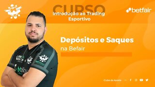 Como DEPOSITAR e SACAR na Betfair? Tutorial passo a passo