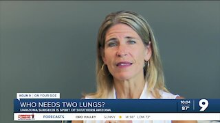 'Who needs two lungs?:' UArizona surgeon inspires others after lung cancer diagnosis
