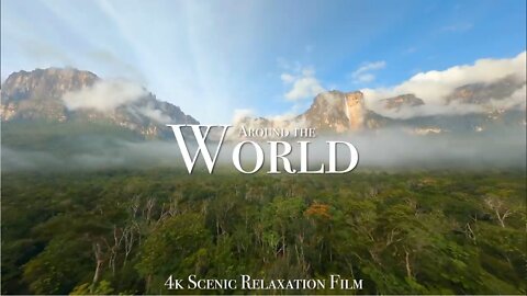Around The World HD - Scenic Relaxation Film With Calming Music