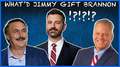 Brannon Howse and Mike Lindell Unveil The Gift Jimmy Kiimmel Sent to Brannon