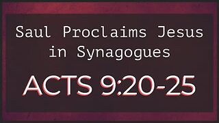 ECF Live Stream | Saul Proclaims Jesus | Kevin Salinas | 04.23.2023