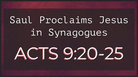 ECF Live Stream | Saul Proclaims Jesus | Kevin Salinas | 04.23.2023