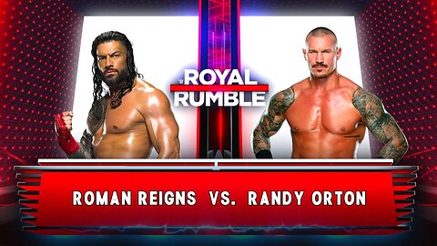 WWE 2K23 Roman Reigns vs Randy Orton Royal Rumble match | WWE 2K23 | Real Haider Gaming