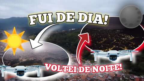 Nas NUVENS DA SERRA CANTAREIRA clima NUBLADO | Dji Mini 2 | Lukão