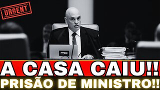 BOMBA!! PRISÃO IMEDIATA DE MORAES!! 19 ANOS DE CADEIA!!