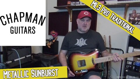 Chapman ML3 Pro Traditional - Metallic Sunburst - High Gain Demo