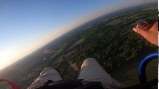 Another fun flight...RAW paramotor video... bumpy but fun