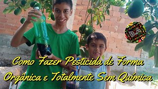 Como Fazer Pesticida Orgânico! #diygarden #hortaorganica #caldadefumo