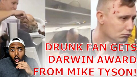 Mike Tyson To Possibly Face Serious Charges For Fighting & Beating Up Drunk Fan On Plane?! REACTION