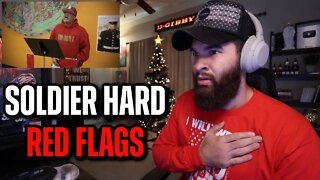 SOLDIER HARD - "RED FLAGS" - REACTION