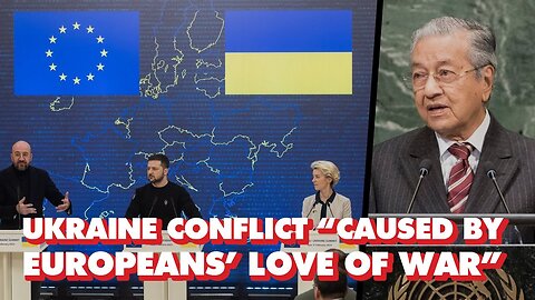 Ukraine Conflict 'Caused By Europeans' Love Of War, Hegemony', Says Malaysia's Former Leader