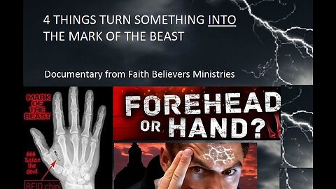 4 THINGS TURN SOMETHING INTO THE MARK OF THE BEAST