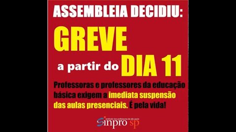 Em SP, professores do ensino básico anunciam greve