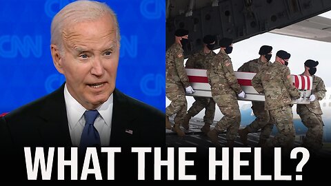 Biden FALSELY claims NO TROOPS have died under his watch
