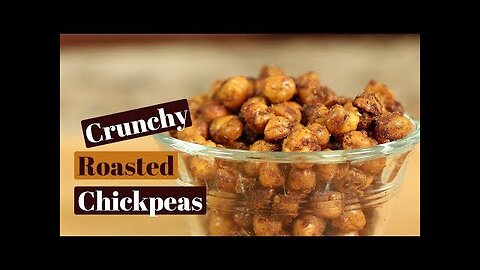 How To Make Crunchy Roasted Chickpeas | Rockin Robin Cooks