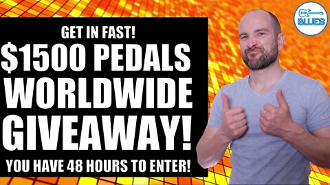 🔥 WORLDWIDE GIVEAWAY **(NOW CLOSED)** | $1500 Worth of Effects | Two Winners! 🎸